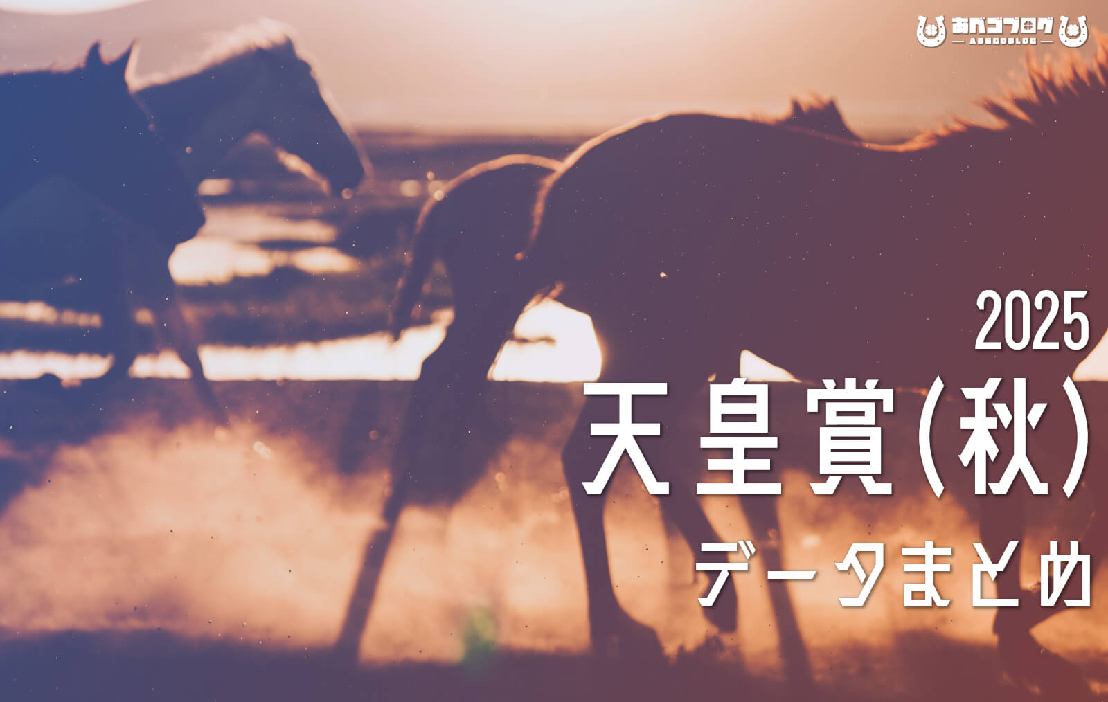 天皇賞（秋）2025データまとめアイキャッチ
